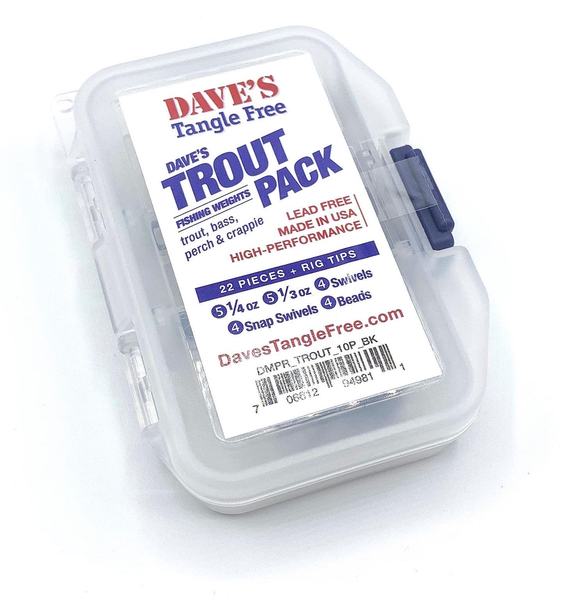 Dave's Tangle Free Trout Pack
