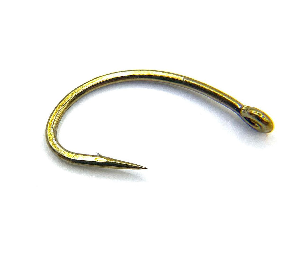 Mustad SIGNATURE EGG / CADDIS FLY HOOK - OFFSET 25/50/500 Pack CO68NP