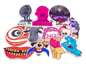 Never Quit Sticker Pack, 12 Stickers!