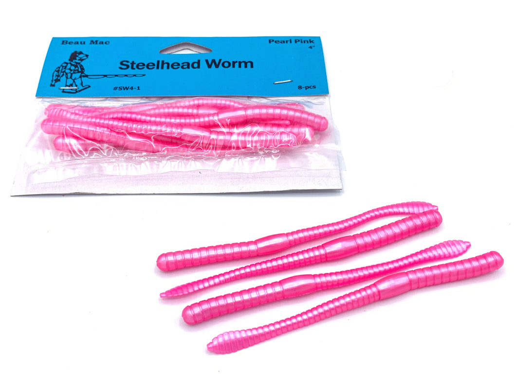 Beau Mac Steelhead Worm, 4