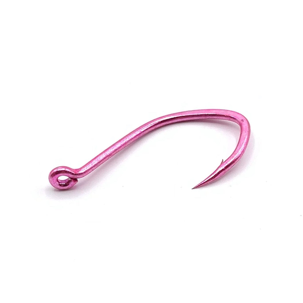 Maruto Barbed Sickle Hook, UV Pink