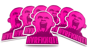 NVRFKNQT! Private Joker 4" Sticker