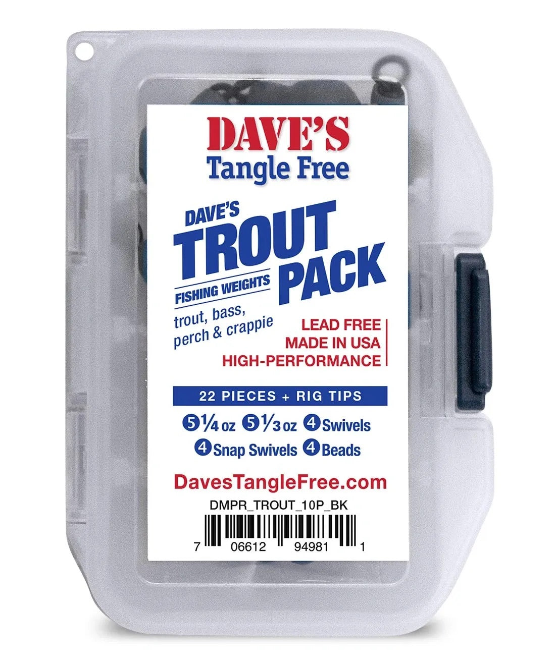 Dave's Tangle Free Trout Pack – Never Quit Fishing