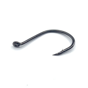 Black Magic Suicide Octopus C Point Hook, Black Nickel – Never Quit Fishing