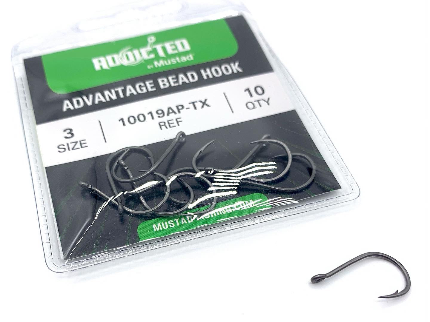 best hook for fishing beads Mustad Addicted Fishing Advantage Bead Hook – Never Quit Fishing