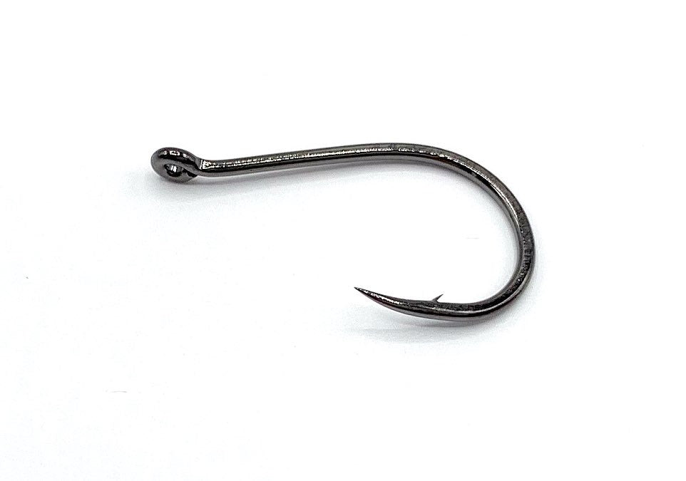 chinu fishing hooks SASAME Chinu Bead Hook, Black Nickel, F-724 – Never Quit Fishing