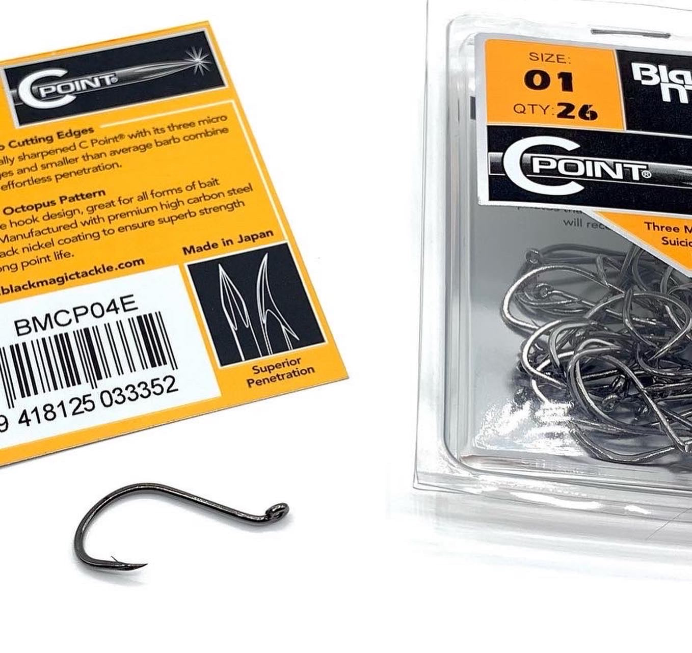 black magic fishing hooks TACKLE SNAPPER SNATCHER KL Made in Japan Black Magic DX POINT Hooks