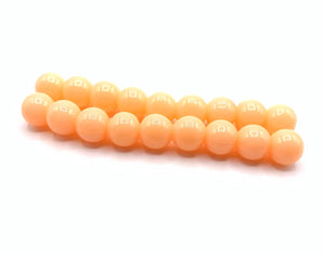 Death Roe Soft Beads, 3/8”
